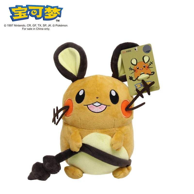Original Pokemon Plush Toys – Gengar, Pikachu, Charizard & Piplup Soft Kawaii Dolls for Kids Gift