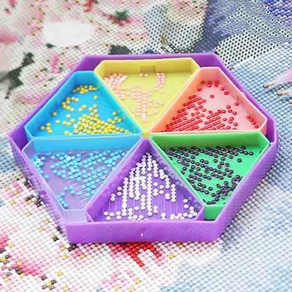 Removable 6 Slot Diamond Painting Storage Containers – Large Trays & Accessories