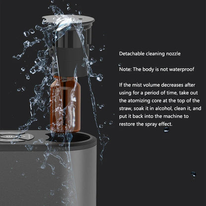 Waterless Aroma Diffuser – USB Aluminum Essential Oil Nebulizer & Air Humidifier for Home & Hotel"