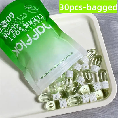 10/20/30pcs Cleansing Oil - Camellia Secondary Facial Cleanser, Deep & Gentle Makeup Remover, Travel Portable