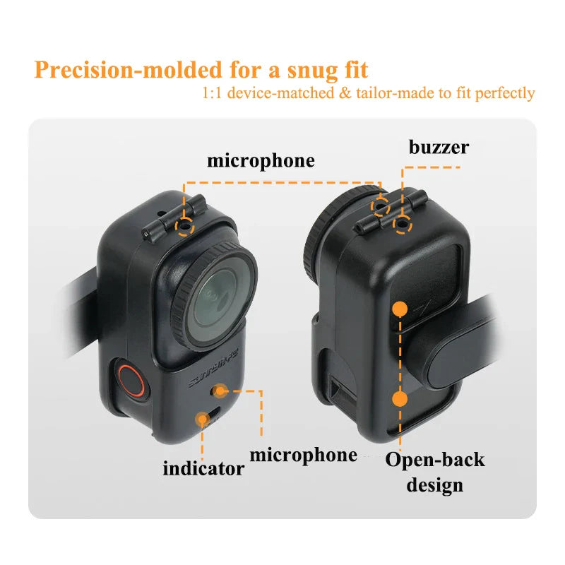 Magnetic Mount Stand for DJI Osmo Nano – Foldable Quick Release 360° Rotating Base Accessory