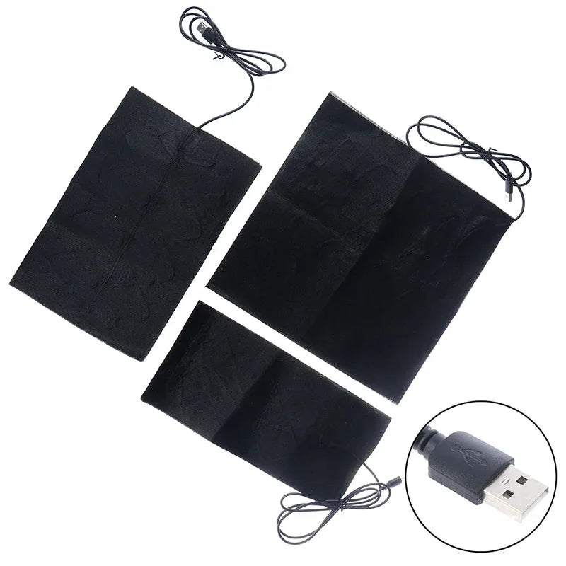 USB Far Infrared High-Temperature Heater – Carbon Fiber Electric Waist & Knee Heating Pad