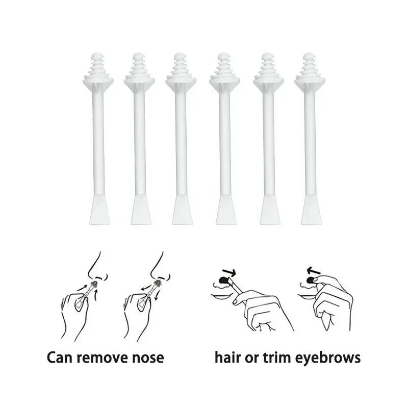 Portable Nose Wax Kit 50g-100g for Men & Women - Nail & Nose Hair Removal with Cleaning Wax Kit & Clipper