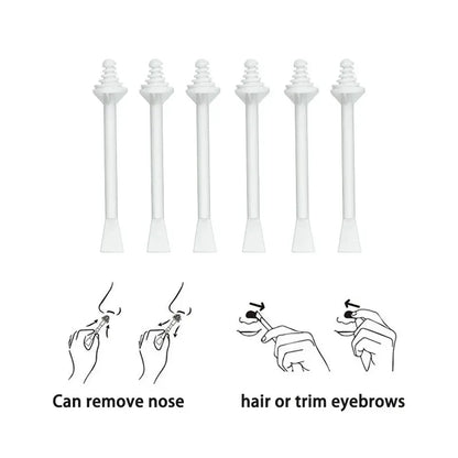 Portable Nose Wax Kit 50g-100g for Men & Women - Nail & Nose Hair Removal with Cleaning Wax Kit & Clipper