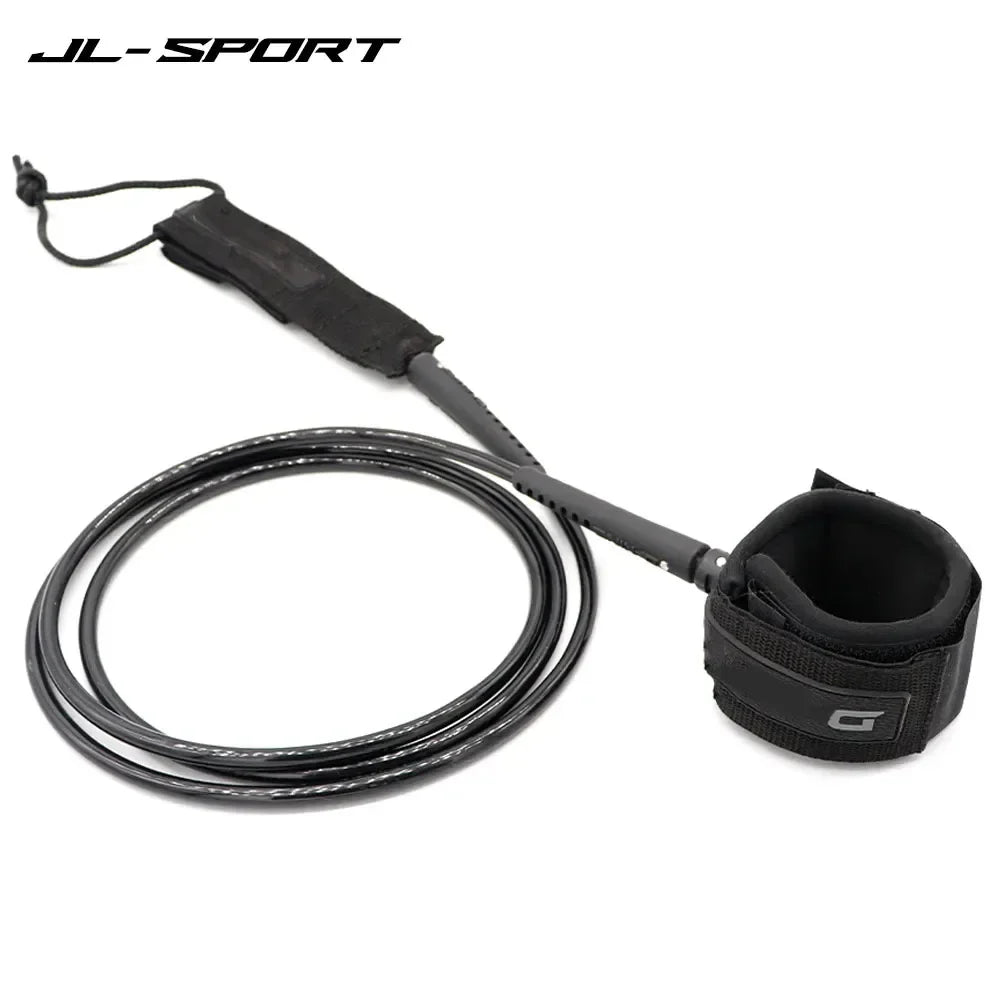 DK Brand Surfboard Leash – 6-9FT 7mm Foot Leash for Wind Surfing, Straight Foot Rope Accessory