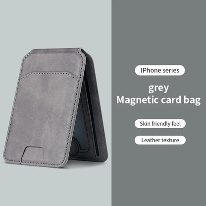 Luxury MagSafe Leather Wallet Case – Magnetic Card Holder for iPhone 16, 15, 14, 13, 12 Pro Max