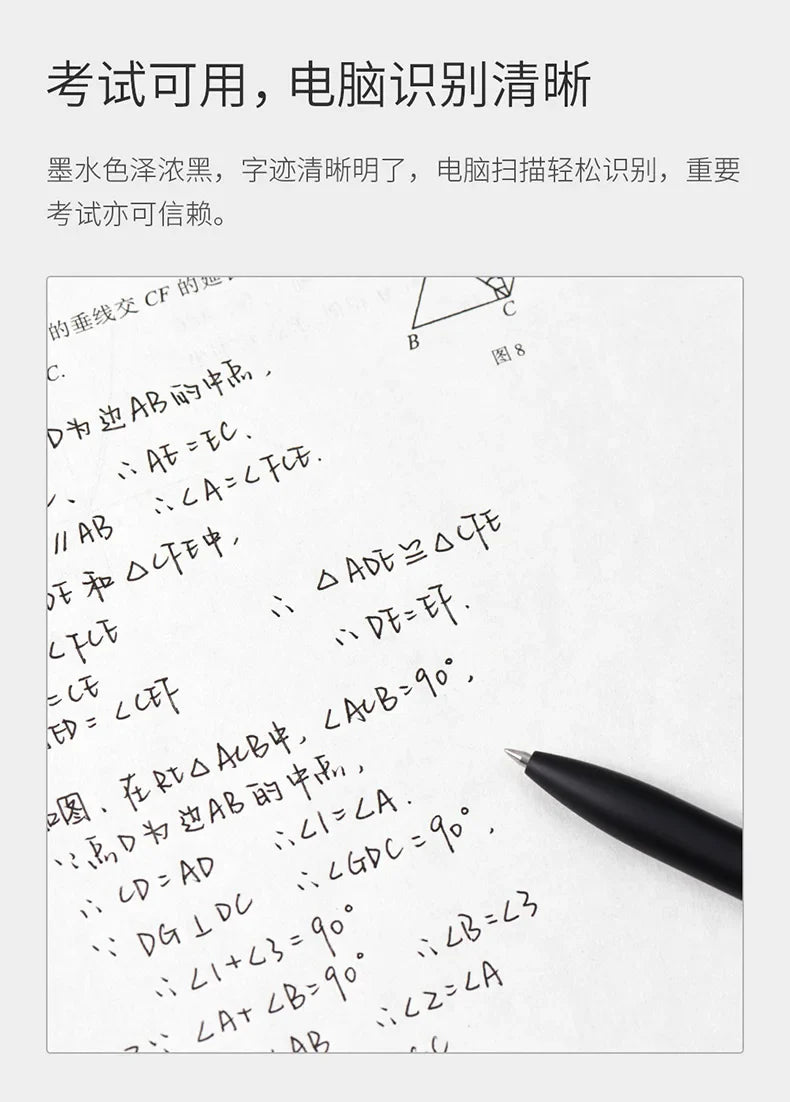KACO 0.5mm MIDOT Gel Ink Pens – Quick-Drying, Smooth Writing, High-Volume for Exams, Grading, Homework, and Papers