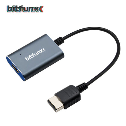 Bitfunx VGA to HDMI Adapter – Video & Audio Converter for SEGA Dreamcast NTSC/PAL Game Console
