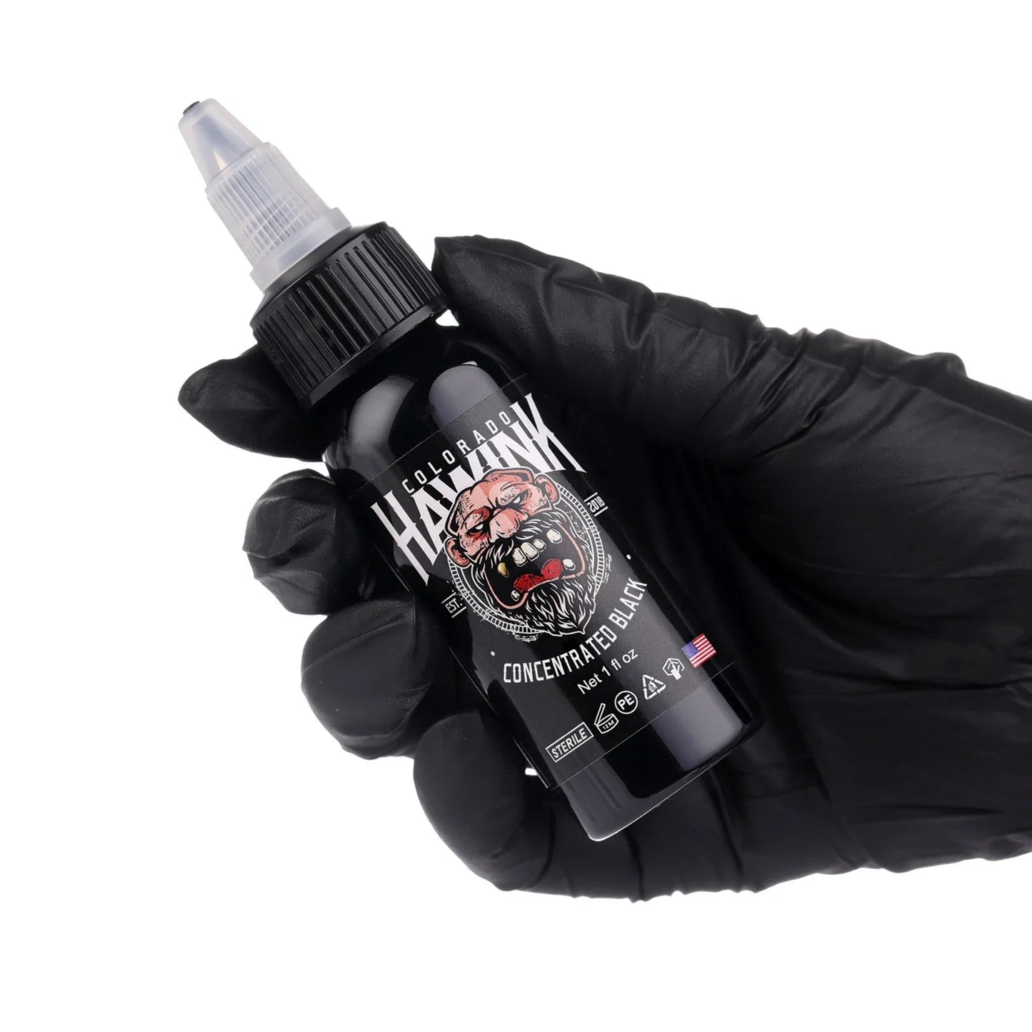 Professional Tattoo Ink Set for DIY Body Art & Practice Tattoos – 15ML/30ML/120ML/200ML/240ML Pigment Colors