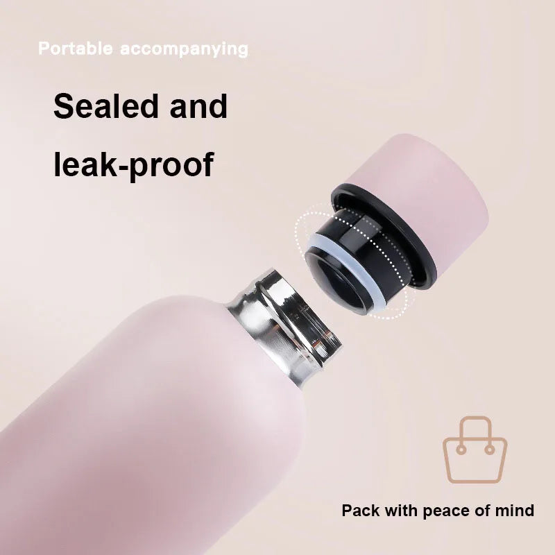 500/750ML Stainless Steel Thermos Cup – Outdoor Sports Kettle, Rubber Paint, Double-Walled Insulated Water Bottle