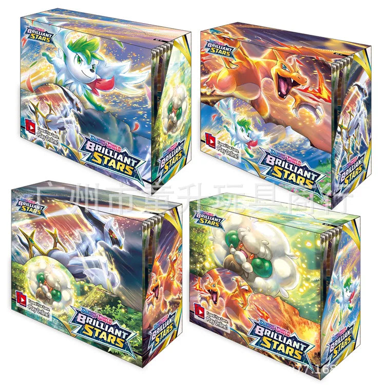360-Piece Pokémon Card Set – Prismatic Evolutions Scarlet & Violet, 151 Surging Sparks Paldean Fates English Booster Battle Cards
