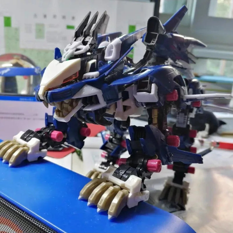 BT Building Blocks ZOIDS RZ-041 Liger ZERO Jager — 1:72 Scale Full Action Plastic Model Kit, Assemble Toy, Christmas Gift for Children
