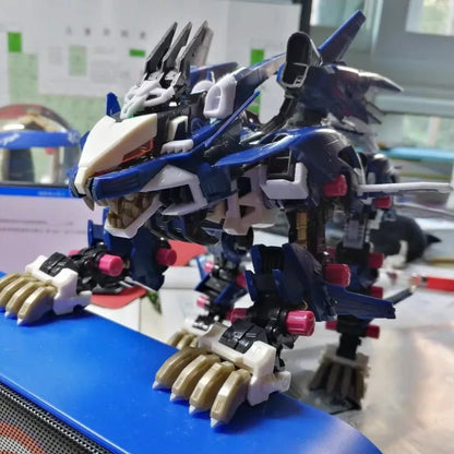 BT Building Blocks ZOIDS RZ-041 Liger ZERO Jager — 1:72 Scale Full Action Plastic Model Kit, Assemble Toy, Christmas Gift for Children