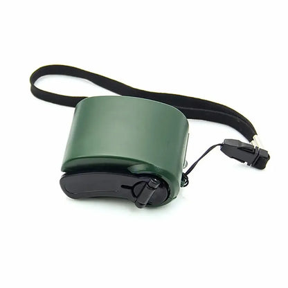 Portable Hand Crank Power Bank - Dynamo Emergency Charger for Phones and Outdoor Use