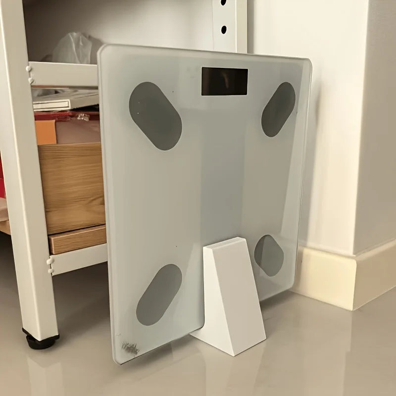 Body Fat Scale Storage Rack - Floor Standing Weight Scale Holder & Organizer Shelf