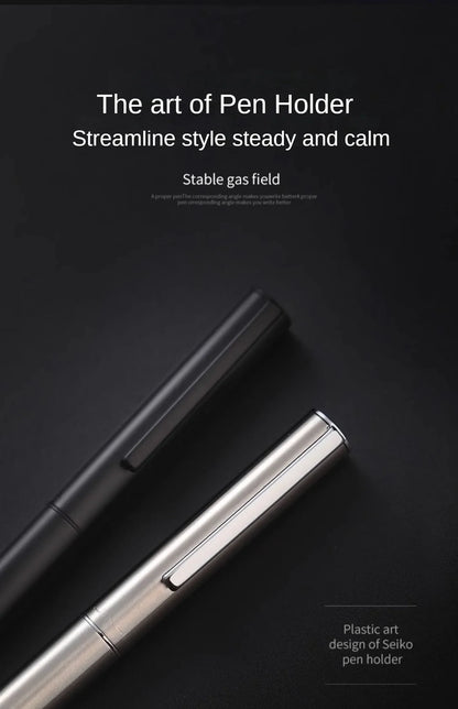 Jinhao 35 Fountain Pen — All-Steel Luxury EF/F Nib for Calligraphy, Writing, Office & School Supplies