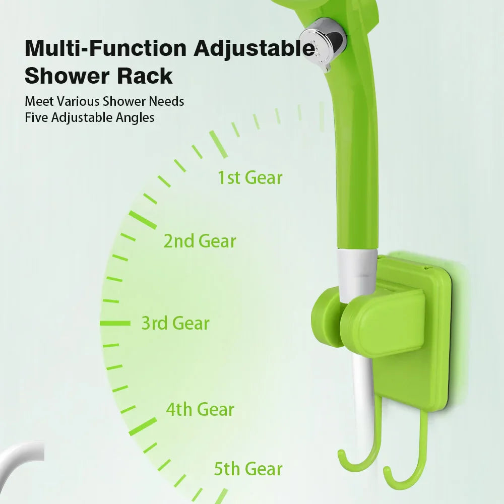 Camping Shower Pump Kit – RV & Outdoor Shower with Digital Display, Adjustable Full-Screen Shower for Backyard