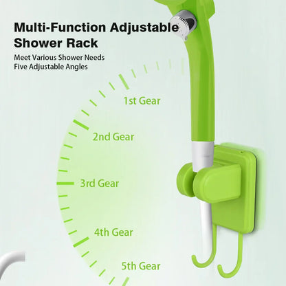 Camping Shower Pump Kit – RV & Outdoor Shower with Digital Display, Adjustable Full-Screen Shower for Backyard