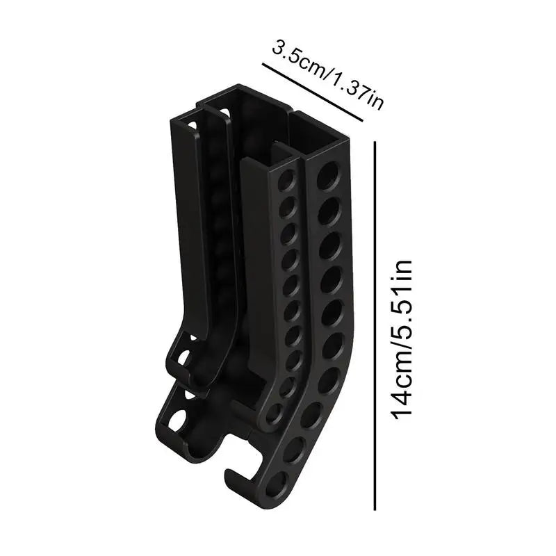 Battery Storage Organizer Combo - Wall-Mounted Small Battery Holder with Dispenser