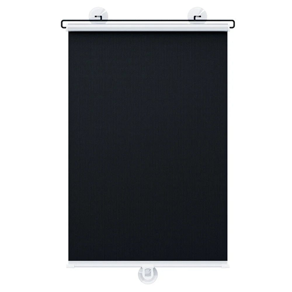 Sunshade Roller Blinds – Blackout Retractable Window Curtains with Suction Cup, Punch-Free for Kitchen & Bedroom