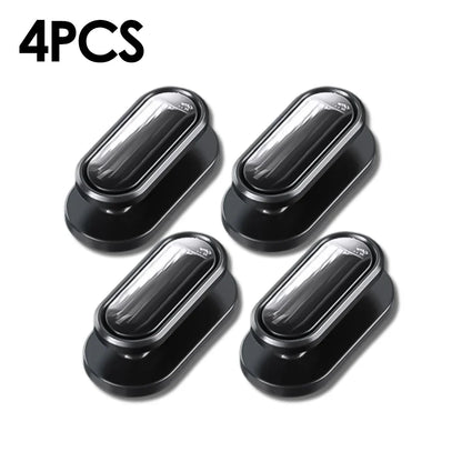 Car Invisible Small Hooks – Carbon Fiber Self-Adhesive Dashboard Wall Hook for USB Cable, Headphones, Keys, Car Interior Organizer