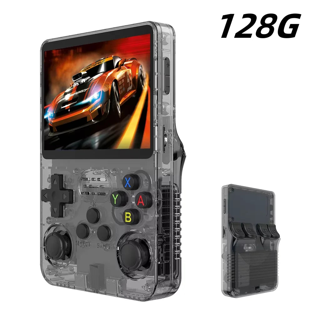 BOYHOM R36S Retro Handheld Game Console – 3.5" IPS, Linux ARKOS, Dual-RAM, 15,000+ Games, 64GB/128GB Portable Pocket Player