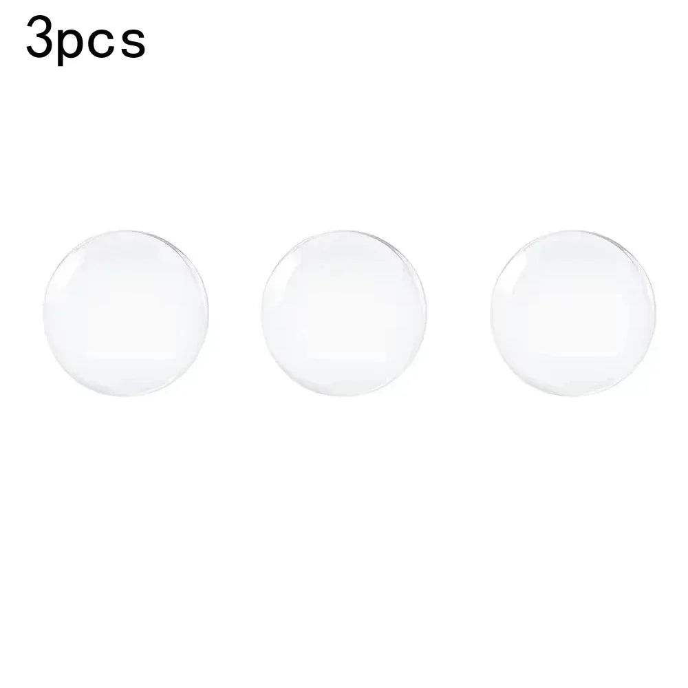 Door Knob Wall Protector - Clear Soft Rubber Door Stopper & Handle Bumper for Noise Reduction and Wall Protection
