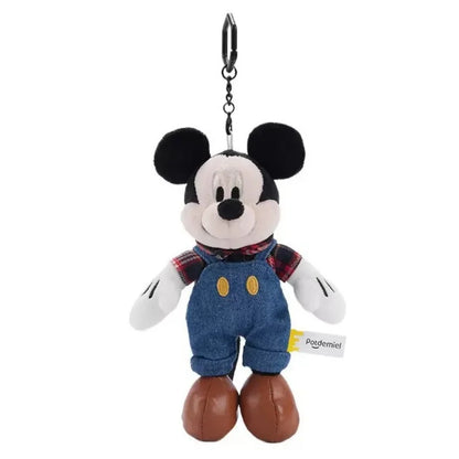 Classic Mickey Mouse Plush Keychain - Cute Anime Bag Pendant Gift