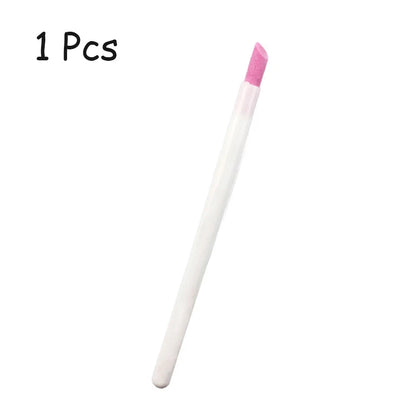 1/5Pcs Nail Art Quartz Grinding Pen - Cuticle Remover Tool for Gel Polish Manicure & Nail Care