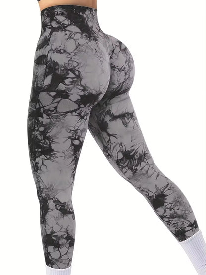 Women’s High-Waist Yoga Pants — Seamless Push-Up Sport Leggings for Fitness, Workout & Gym Wear