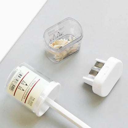 Portable Double Hole Clear Round Pencil Sharpener – Gift for Students