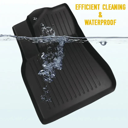 Tesla Model Y 2025+ Juniper TPE Floor Mats – Waterproof Anti-Slip Full Set Car Accessories