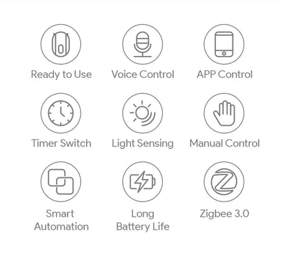 Tuya Smart Zigbee Curtain Motor with Hooks – T U Rail Smart Curtain Pusher, Siri, Google Home & Alexa Voice Control