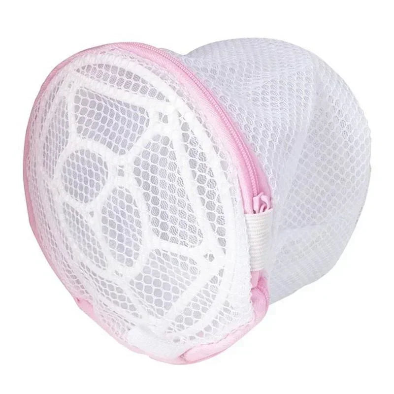 Lingerie & Underwear Mesh Laundry Bag — Zippered Clothing Wash Organizer