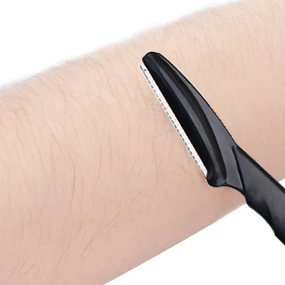 Portable Eyebrow Trimmer & Face Razor – Hair Remover Blades for Eyebrow Epilation and Makeup Grooming