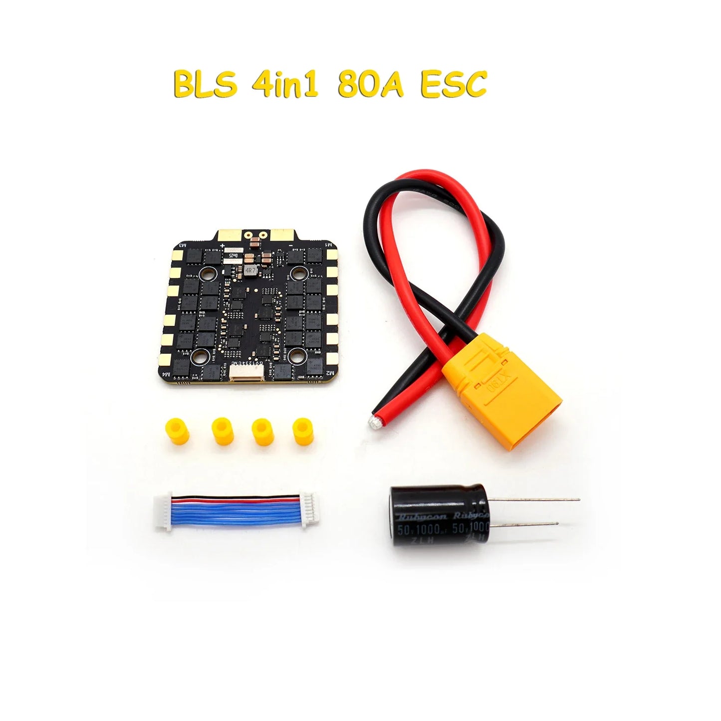 F405 V3 & F722 Flight Controller Stack — BLS 4-in-1 60A/80A ESC 2-6S LiPo for FPV Racing Drone Quadcopter