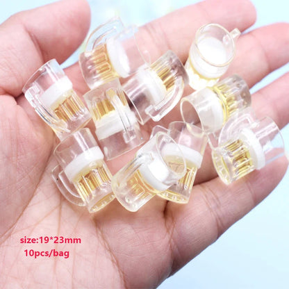 10Pcs Simulation Sunflower Charms 25/30mm for DIY Earrings, Necklace & Jewelry Making Accessories