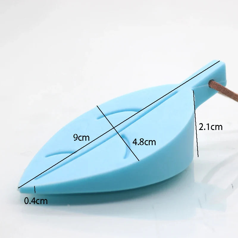 Silicone Leaf Doorstop — Child-Safe Home Protector, Creative Wedge Door Stopper for Baby Safety & Home Decor