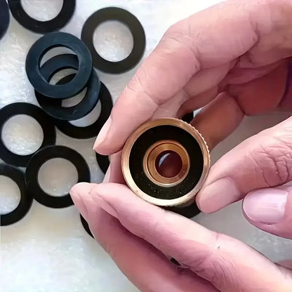 30-Piece Rubber O-Ring Set - Replacement Seals for Shower Hoses, Faucets, Water Heaters & Valves