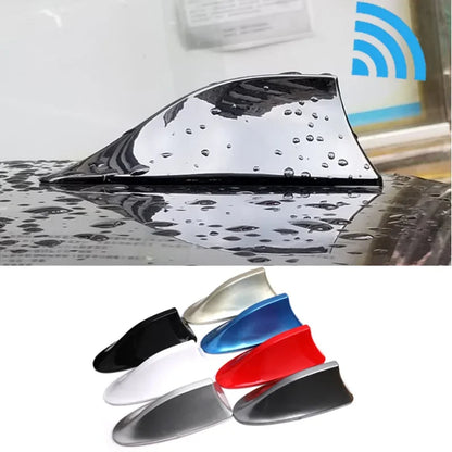 Car Radio Shark Fin Antenna – FM Signal Car Aerial for All Automobiles, Exterior Styling Replacement Part