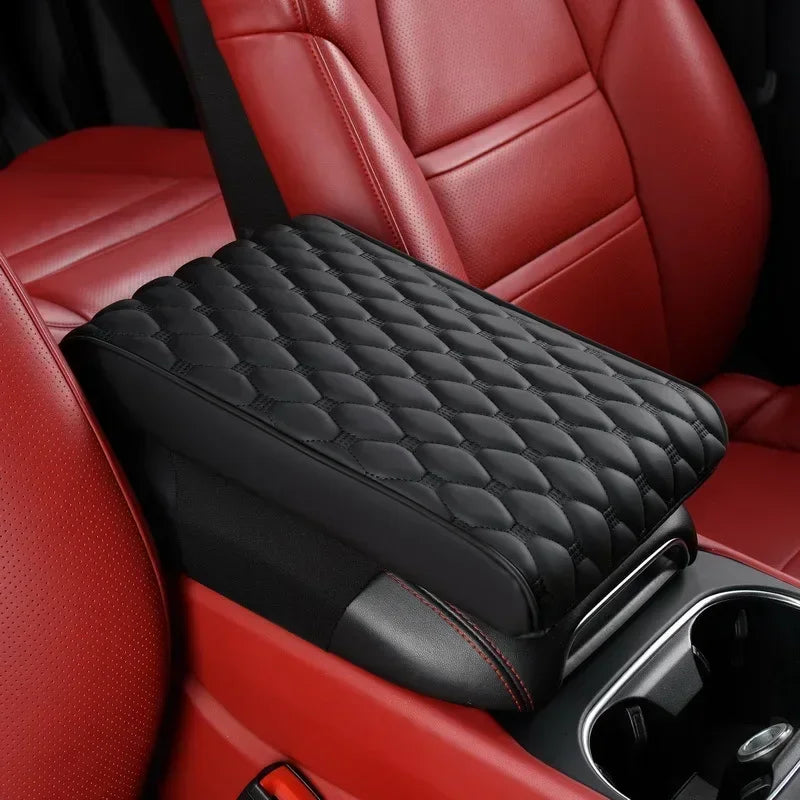 Car Armrest Box Expander Cushion – 5cm Thick Luxury 3D Memory Foam Center Console Protection Pad