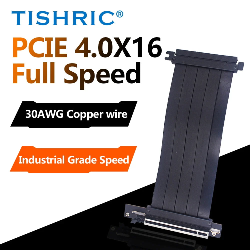 TISHRIC Aluminum GPU Support Bracket – Vertical Graphics Card Holder Stand for ATX PC Cases