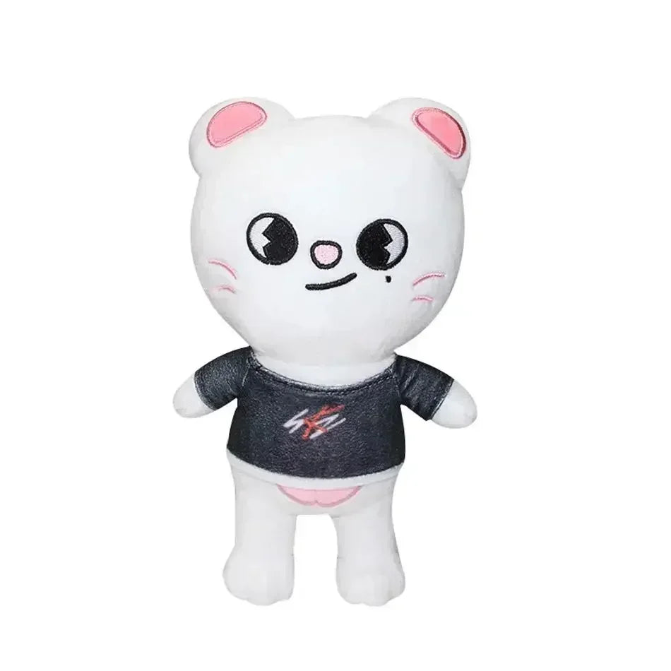 Kpop SKZOO Plush Keychain – Cute Dog Pendant Toy for Kids, Backpack Hanging, Birthday Gift