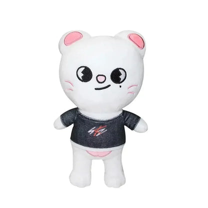Kpop SKZOO Plush Keychain – Cute Dog Pendant Toy for Kids, Backpack Hanging, Birthday Gift