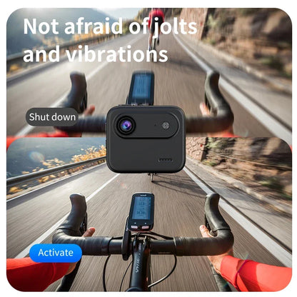 4K Action Camera with Flip Screen - 143° Wide-Angle Anti-Shake Vlog Camera for Outdoor Sports