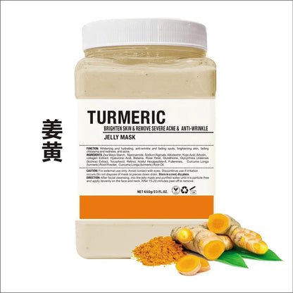 650g Arbutin Rose Jelly Peel-Off Face Mask Powder – Vitamin C Hyaluronic Acid & 24K Gold Mud Skin Care Mask