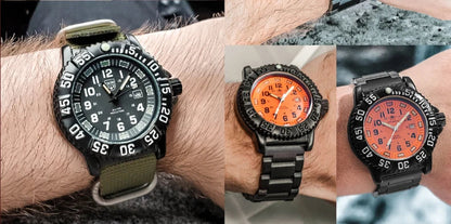 Addies Men's Military Watch - Luminous, Multi-Functional Quartz with Nylon & Steel Strap, Waterproof Outdoor Sports Watch