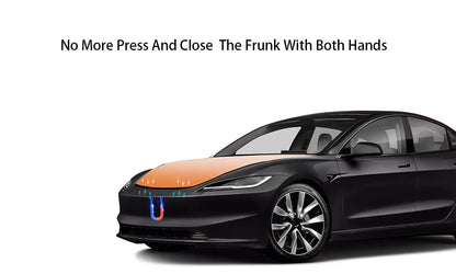 Electric Suction Front Trunk Closer for Tesla Model 3/Y/S/X Highland 2024 – Power Frunk Automatic Soft Closing Lock