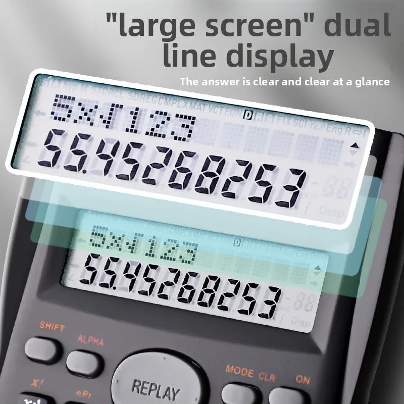 Student Scientific Calculator for Exams – Electronic Accounting & Math Functions, Primary School to CPA Use, Grade 4 Special Purpose Calculator