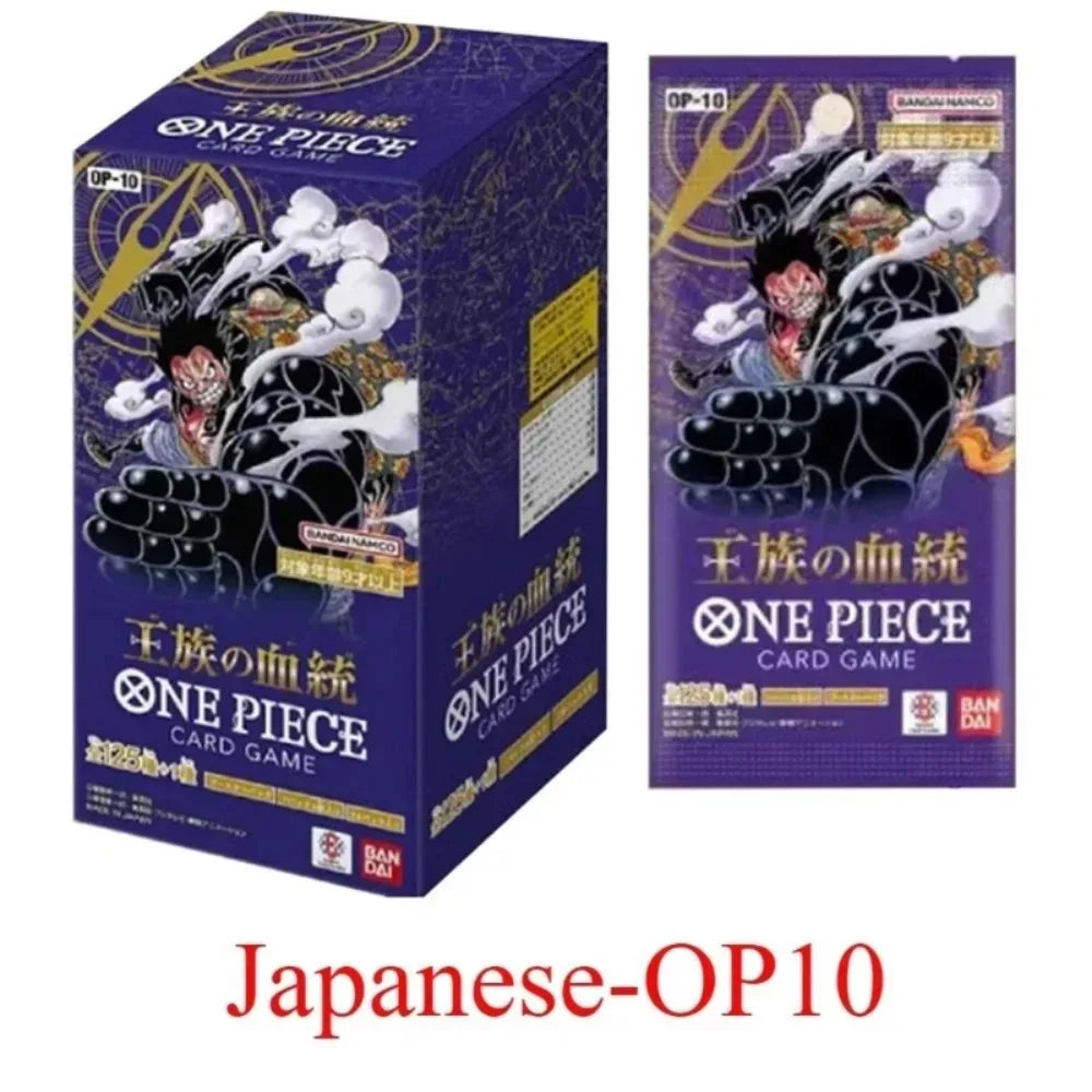 Bandai One Piece OPCG TCG Game Card — Sealed Booster Pack, Collectible Cartoon Cards for Toys & Gifts